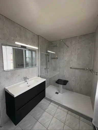 Rénovation complète d'une salle de bain à AMIENS par l'entreprise SPS Plomberie (Avant/Après), Saveuse, SPS Plomberie